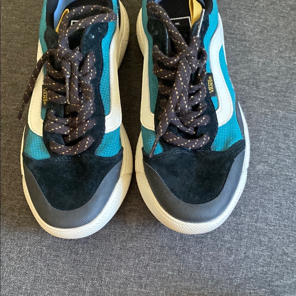 Vans Black and Blue Ultrarange EXO Sneakers with Athletic Design women’s size 7 - Picture 8 of 12